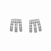 Cuff Style Diamond Hugger Earrings